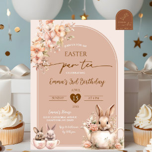Easter Par Tea Invitation