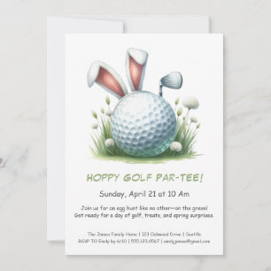 Easter Par-TEE Golf Invitation