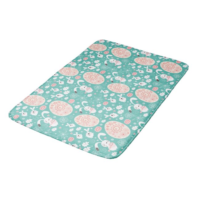 Easter Parade Bath Mat (Angled)