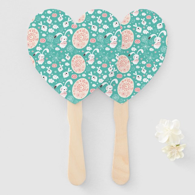 Easter Parade Hand Fans (Front and Back)