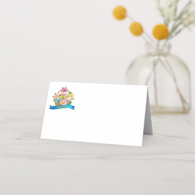 Easter Party Name Place Card (Front)