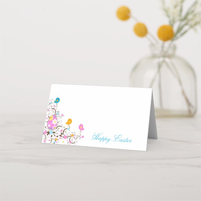 Easter Party Name Place Card (Front)
