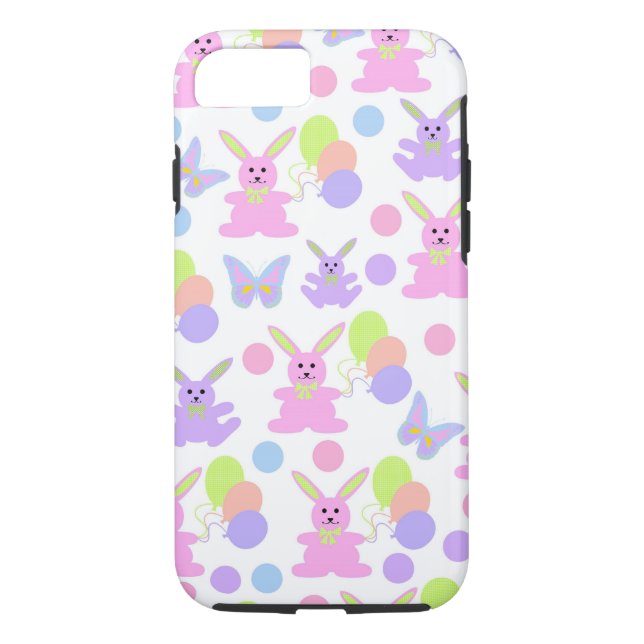 Easter Party Pattern Case-Mate iPhone Case (Back)