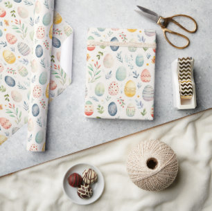 Easter Pastel Pizzazz Wrapping Paper