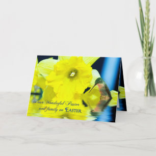 EASTER - PASTOR & FAMILY HOLIDAY CARD