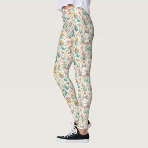 Easter Pattern Leggings