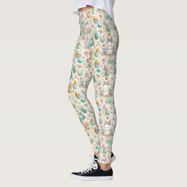 Easter Pattern Leggings (Left)