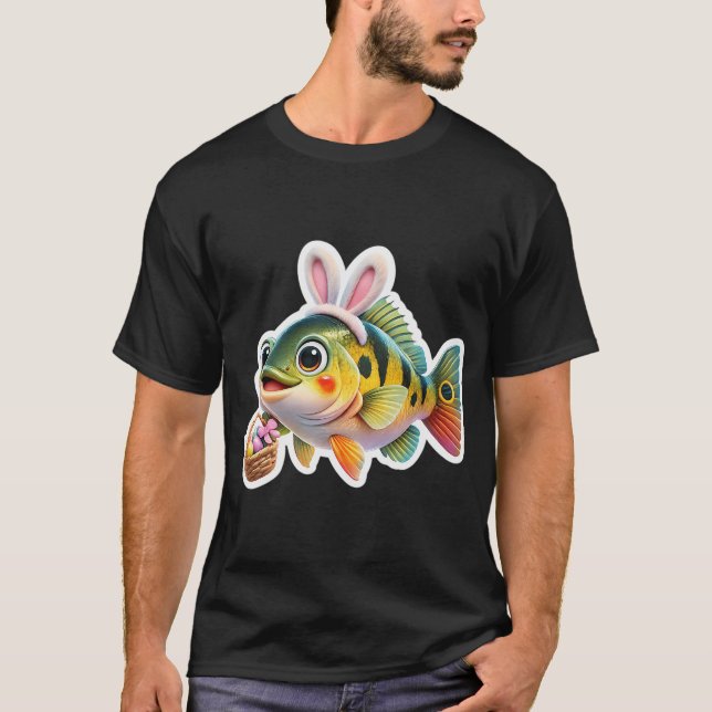 Easter Peacock Bass 2 T-Shirt (Front)