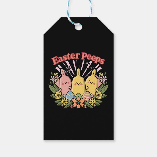 Easter Peeps Gift Tags (Front)