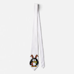 Easter Penguin Tie
