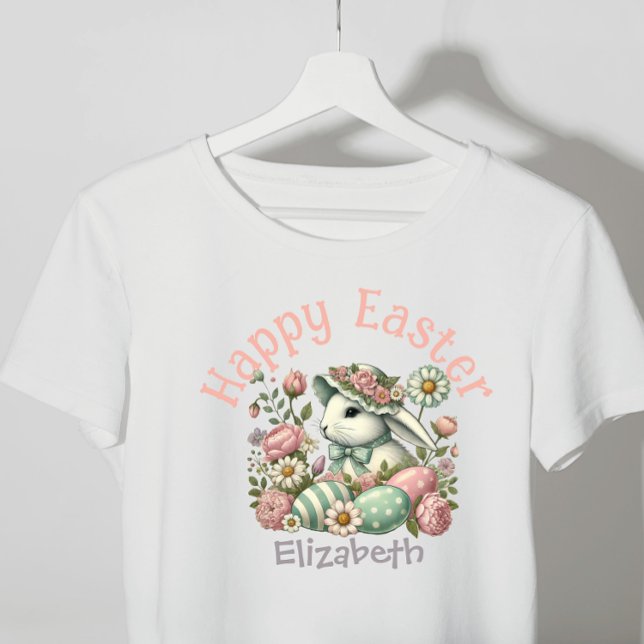 Easter Personalised Girls T-Shirt (Creator Uploaded)