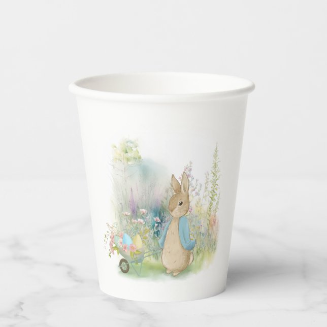 Easter Peter Rabbit Paper Cups (Front)