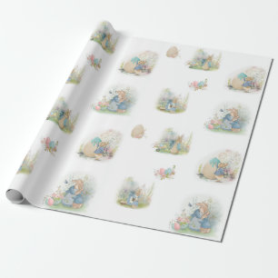 Easter Peter Rabbit Wrapping Paper