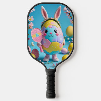 Easter Pickleball Fun – Bunny & Egg Paddle Design