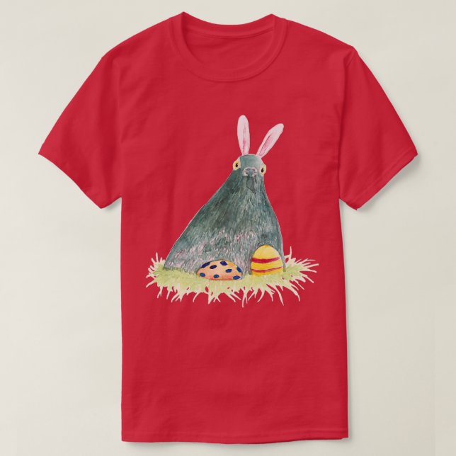 Easter Pigeon T-Shirt (Design Front)