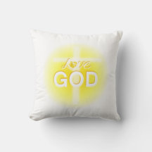 Easter pillows, Love God, Jesus