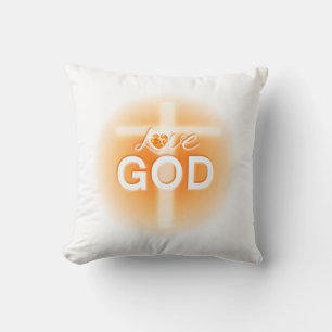 Easter pillows, Love God, Jesus Cushion
