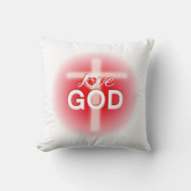 Easter pillows, Love God, Jesus