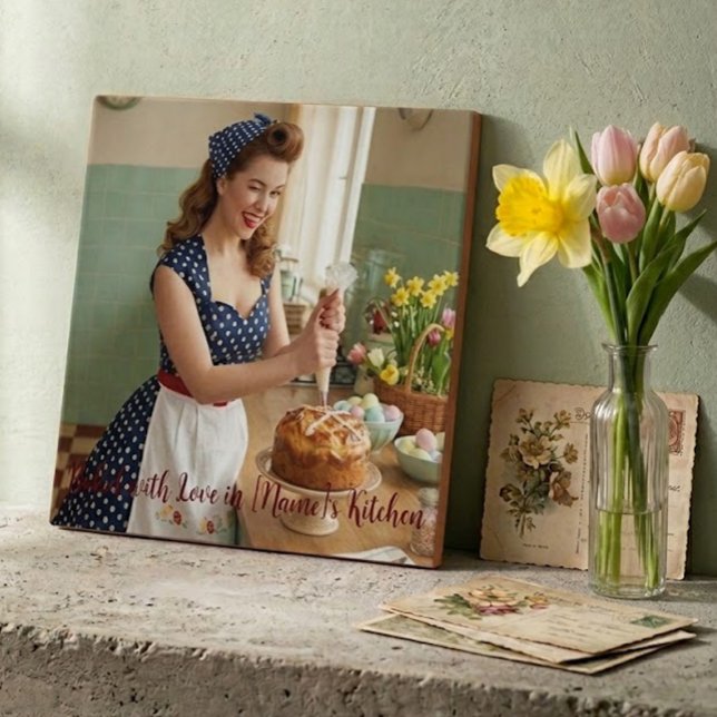  Easter Pin-Up Kitchen Ceramic Tile (Creator Uploaded)