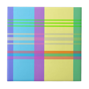 Easter Plaid Tile