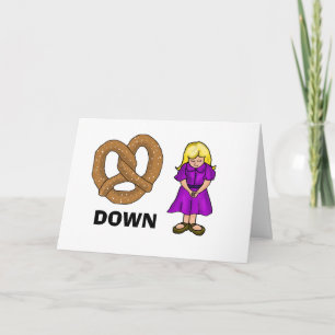 Easter Pretzel Easter Card   Customise It!