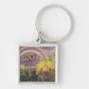 Easter Procession, 1915 Key Ring