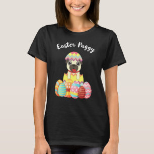 Easter Puggy Pug Pug Dog Easter T-Shirt