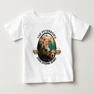 Easter Pun   Custom 2025 Family Photo Dyeing Shirt