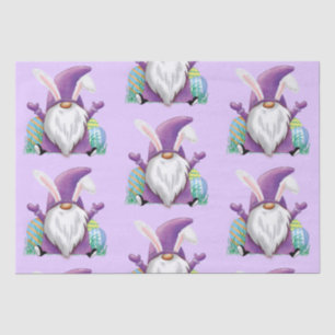 Easter Purple Gnome   Tissue Paper