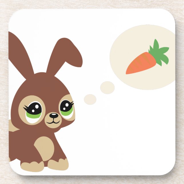 easter rabbit coaster (Front)