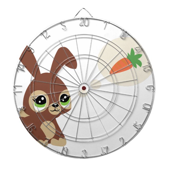 easter rabbit dartboard (Front)