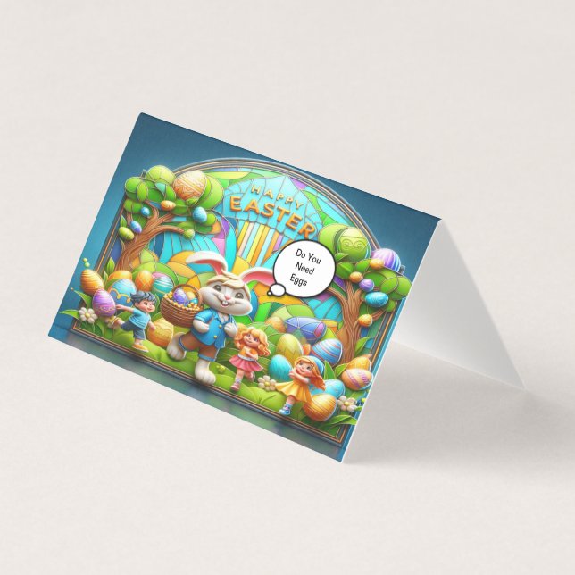 Easter rabbit magical land (Front)