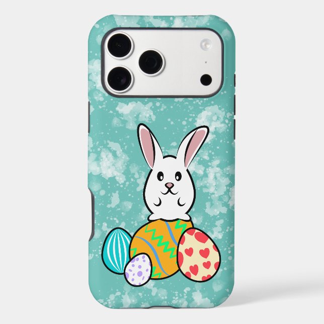 Easter Rabbit on Easter Eggs (Back)