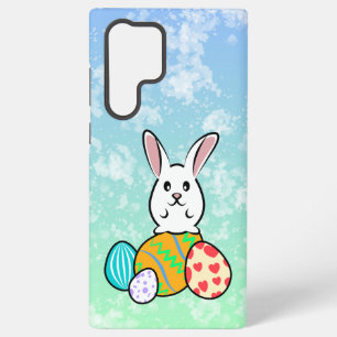 Easter Rabbit on Easter Eggs Samsung Galaxy Case