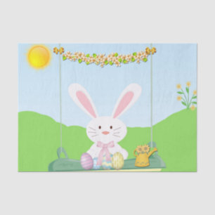 Easter rabbit tissue paper
