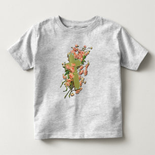 Easter Religious Cross Unisex Grey Toddler Shirt