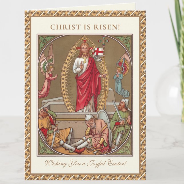 Easter Religious Resurrection Jesus Christian Holiday Card (Creator Uploaded)