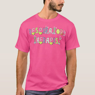 Easter Respiratory Therapist Bunny Cutest Bunny In T-Shirt