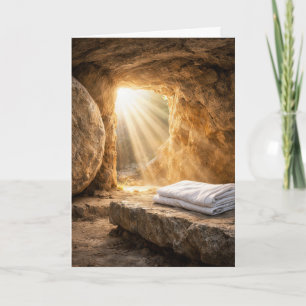 Easter Resurrection Morning Empty Tomb Card