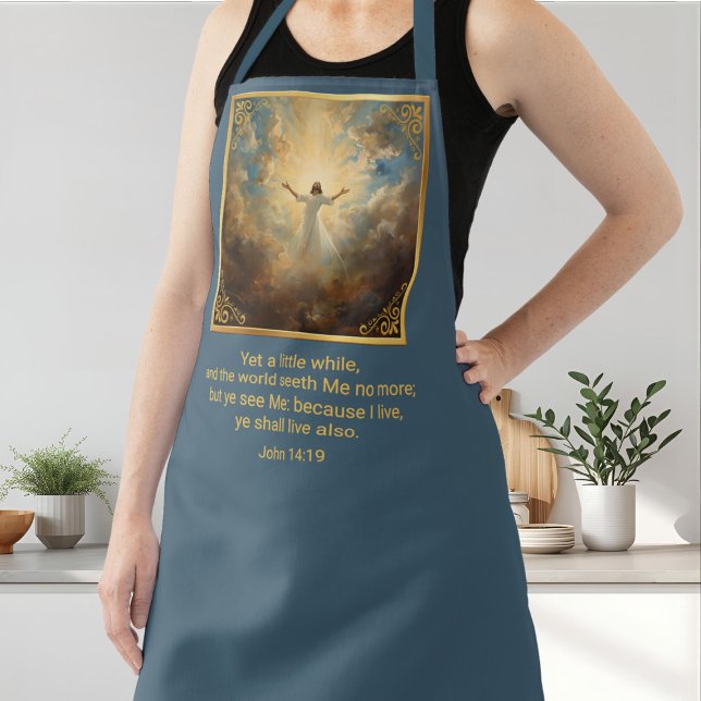 Easter Resurrection Religious  Apron (Creator Uploaded)