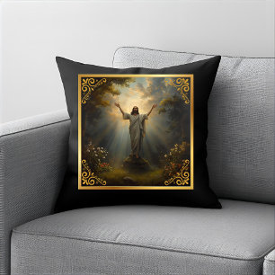 Easter Resurrection Religious Cushion