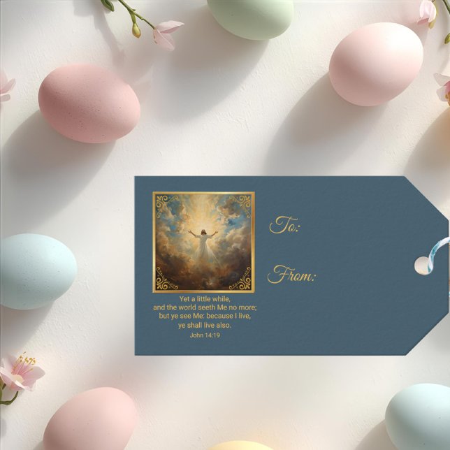 Easter Resurrection Religious Gift Tags (Creator Uploaded)
