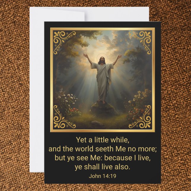 Easter Resurrection Religious Holiday Card (Creator Uploaded)