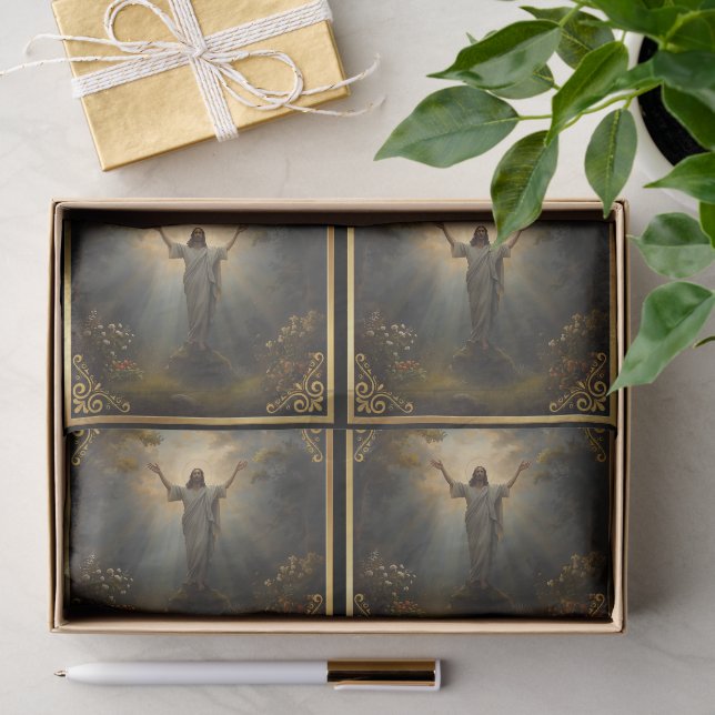 Easter Resurrection Religious Tissue Paper (Gift)