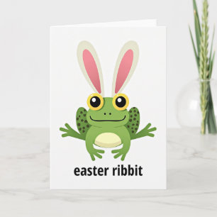 Easter Ribbit Season Card