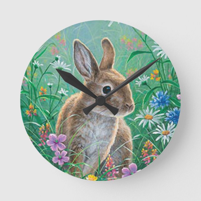 Easter Round Clock (Front)