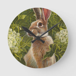 Easter Round Clock