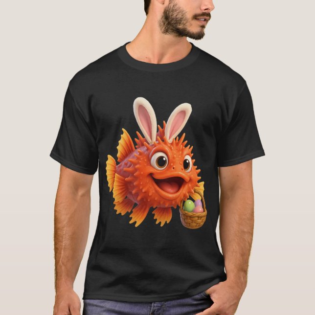 Easter Scorpion Fish T-Shirt (Front)