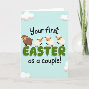 Easter Sheep Pattern Card