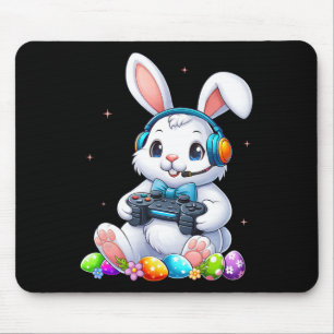 Easter Shirts Bunny Egg Funny Boys Girls Kids Game Mouse Pad